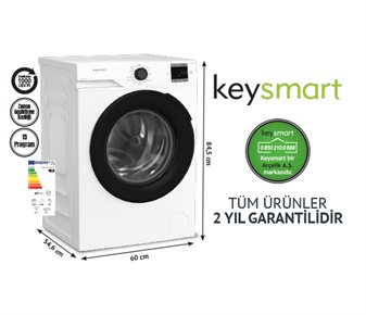 8 KG ÇAMAŞIR MAKİNESİ KEY 810 CM – BİM aktüel ürün görseli
